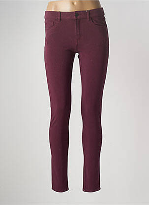 Pantalon slim skinny taille normale violet ESPRIT femme