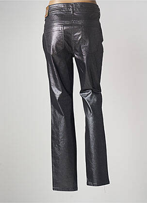 Pantalon slim tissage enduit taille normale gris CECIL femme