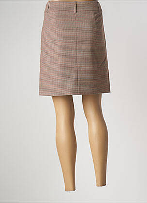 Jupe courte poches marron ESPRIT femme