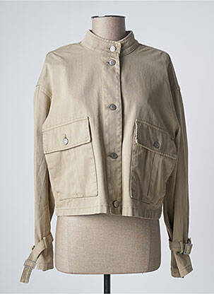 Veste casual poches beige ESPRIT femme