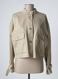 Veste casual poches beige ESPRIT femme