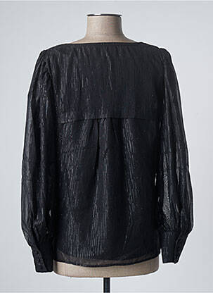 Top coupe fluide manches longues noir ESPRIT femme
