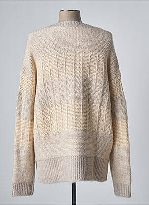 Pull stretch manches longues beige ESPRIT femme