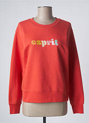 Sweat-shirt rouge ESPRIT pour femme seconde vue