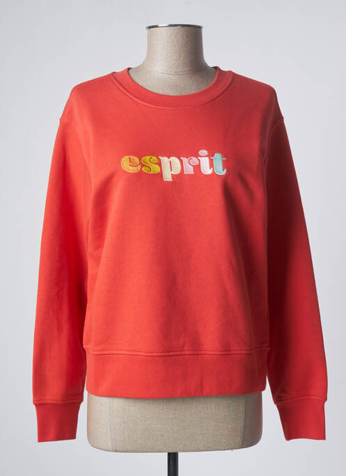 Sweat-shirt rouge ESPRIT pour femme