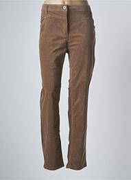 Pantalon slim stretch taille normale marron CECIL femme