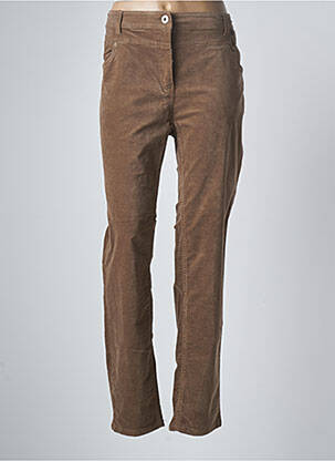 Pantalon slim stretch taille normale marron CECIL femme
