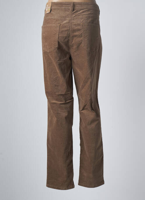Pantalon slim marron CECIL femme