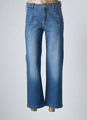Jeans coupe large bleu HAPPY pour femme seconde vue