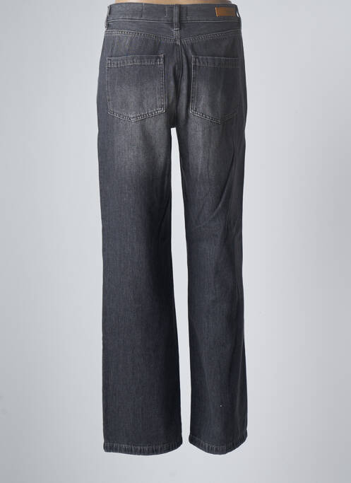 Jeans coupe large gris HAPPY pour femme