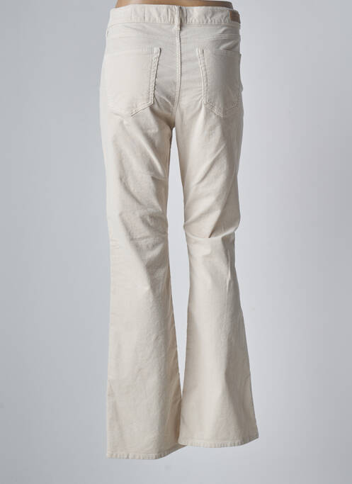 Pantalon flare beige HAPPY pour femme