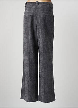 Pantalon large fermeture zippée sous rabat avec crochet taille normale gris ESPRIT femme