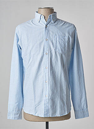 Chemise manches longues imprimé rayures bleu ESPRIT homme