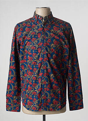 Chemise manches longues manches longues bleu ESPRIT homme