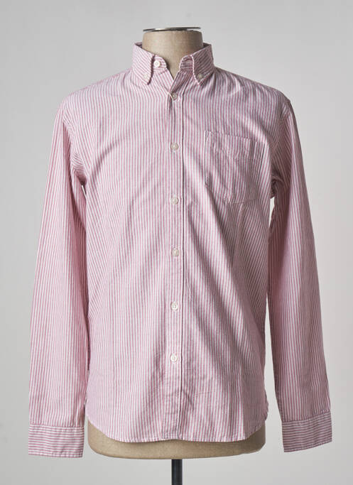 Chemise manches longues rose ESPRIT pour homme