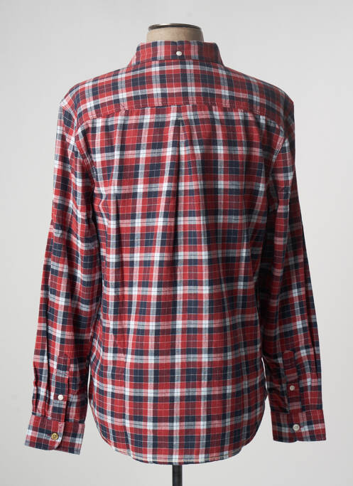 Chemise manches longues rouge WHITE STUFF pour homme