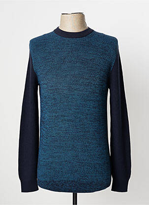 Pull stretch manches longues bleu ESPRIT homme