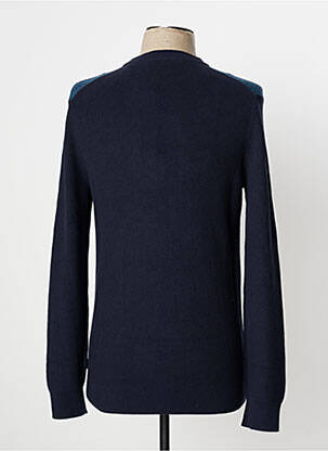 Pull stretch manches longues bleu ESPRIT homme