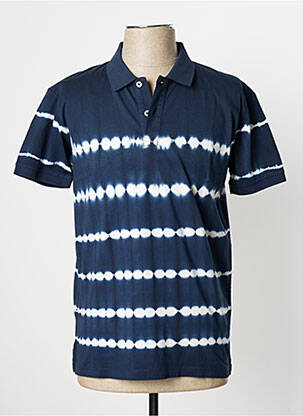 Polo tissage jersey manches courtes bleu ESPRIT homme
