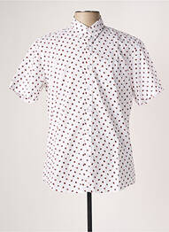 Chemise manches courtes imprimé fantaisie blanc ESPRIT homme