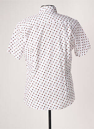 Chemise manches courtes imprimé fantaisie blanc ESPRIT homme