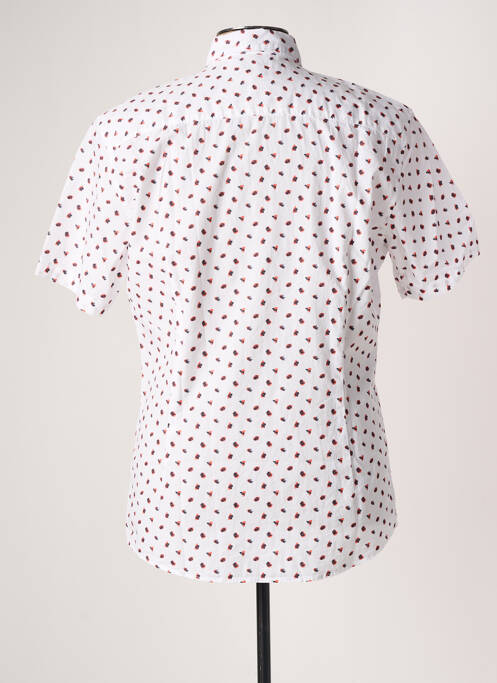 Chemise manches courtes blanc ESPRIT pour homme