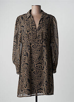 Robe courte manches longues manches longues noir EGERIE femme
