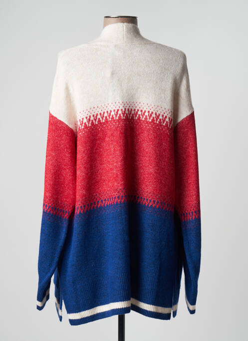 Gilet manches longues rouge OLSEN pour femme