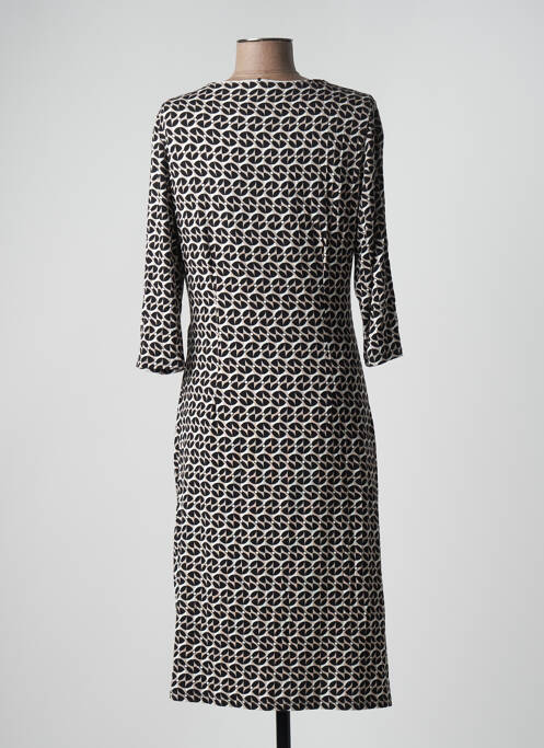 Robe mi-longue noir OLSEN pour femme