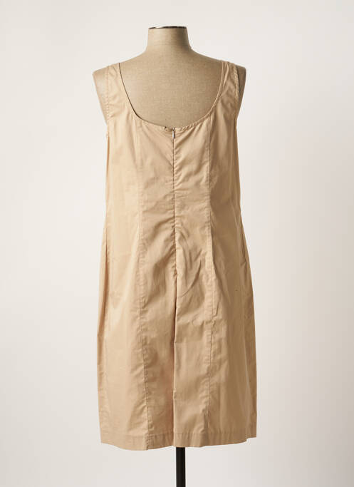 Robe mi-longue beige FILIPINE LAHOYA pour femme
