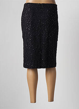 Jupe mi-longue stretch noir OLSEN femme