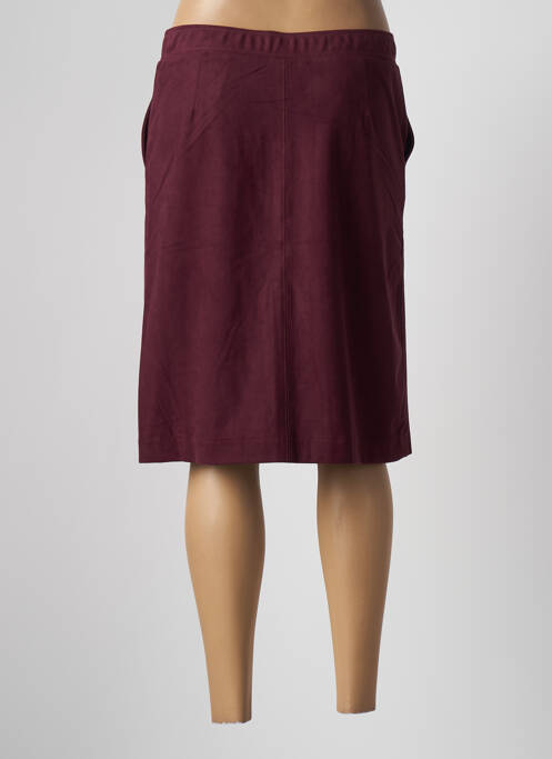 Jupe mi-longue rouge OLSEN femme