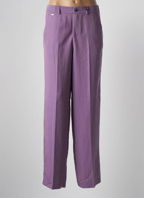 Pantalon droit violet STREET ONE pour femme