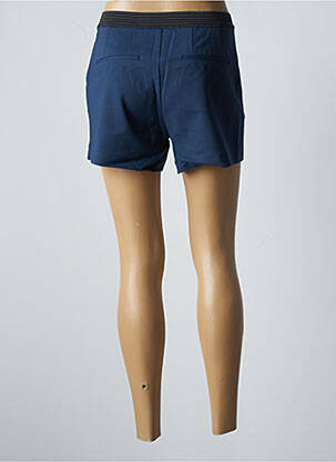 Short fermeture zippée sous rabat avec crochet taille normale bleu LOLA ESPELETA femme