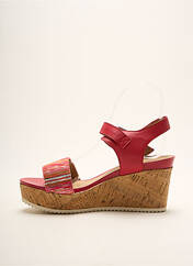 Sandales/Nu pieds rouge KARSTON pour femme seconde vue