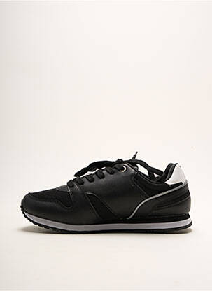 Baskets empiècements bout rond noir SERGIO TACCHINI homme