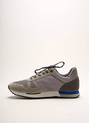 Baskets empiècements bout rond gris U.S. POLO ASSN homme