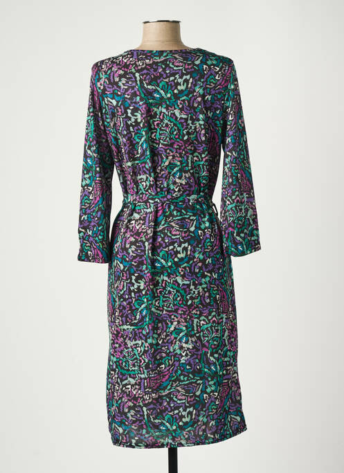 Robe mi-longue noir DIANE LAURY pour femme