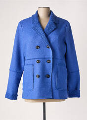 Manteau court bleu DIANE LAURY pour femme seconde vue