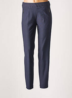 Jegging stretch taille normale bleu ADELINA BY SCHEITER femme