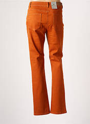 Pantalon droit orange DIANE LAURY pour femme seconde vue