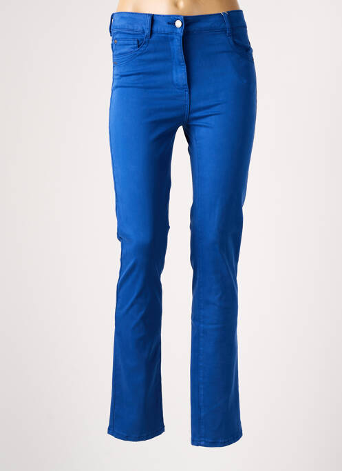 Pantalon slim bleu DIANE LAURY pour femme