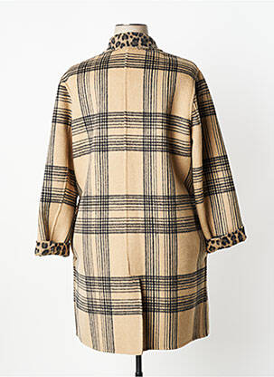 Manteau court poches sans capuche marron TWINSET femme
