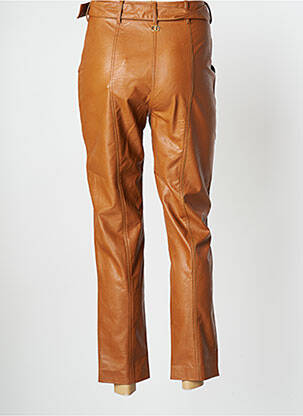 Pantalon slim taille normale taille normale marron TWINSET femme