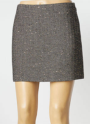 Jupe courte taille normale beige TWINSET femme