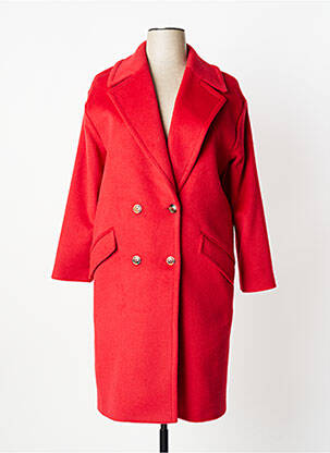 Manteau long rouge TWINSET pour femme