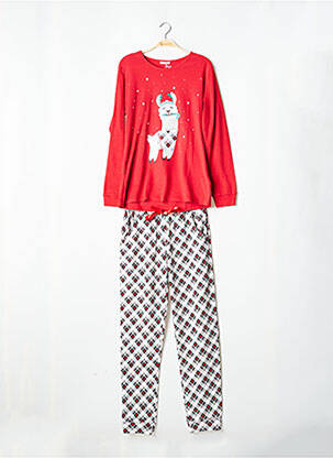 Pyjama rouge VERDISSIMA pour femme