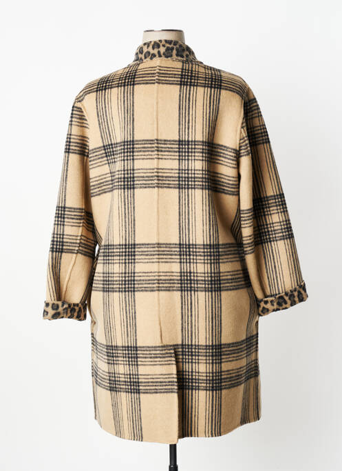 Manteau court poches sans capuche marron TWINSET femme