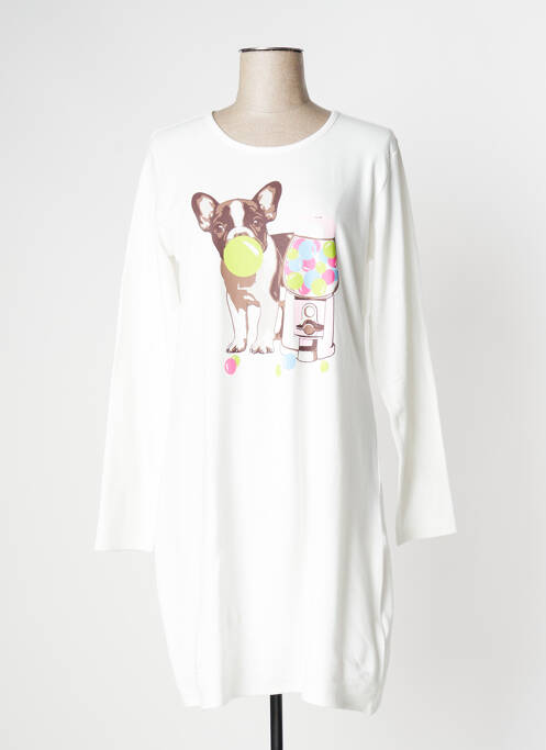 Chemise de nuit sérigraphie vert VERDISSIMA femme