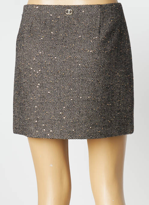 Jupe courte beige TWINSET pour femme